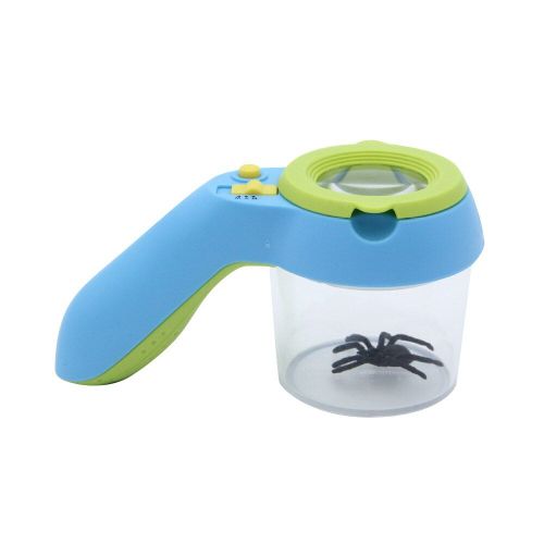 Loupe À Main 8x Pour Enfants, Jouets Éducatifs Pour Enfants, Ramper, Animal, Araignée, Insecte, Boîte De Visualisation, Loupe D'observation