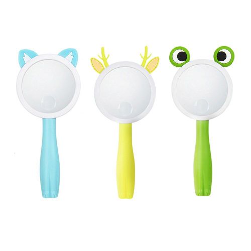 Loupe Portative D'animal Mignon 5x 10x Loupe D'inspection D'insecte Pour Enfants Lentille En Verre D'apprentissage De Lecture De Maternelle Pour Enfants