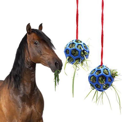 Boule De Friandises Pour Cheval, Jouet D'alimentation Polyvalent Pour Cheval, Étal Stable, Remorque, Repos, Fournitures Pour Animaux De Ferme L