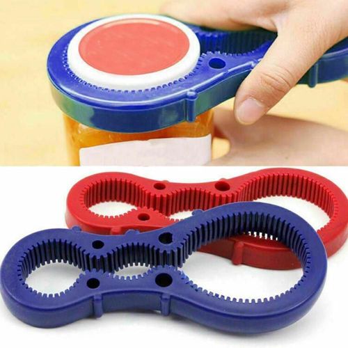 Ouvre-Bocal Créatif Multi-Usages, Couvercle De Bocaux, Poignée De Bouchon De Bouteille, Outil En Caoutchouc Torsadé Pour Bouteilles De Soda, Condiments, Produits En Conserve