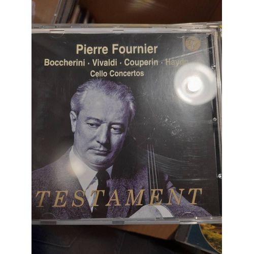 Pierre Fournier Plays Cello Concertos