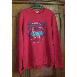 Sweat Rouge Kenzo Paris - Taille Xxl