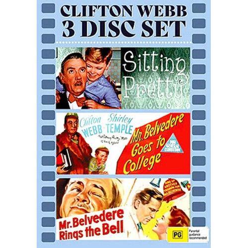 Clifton Webb: 3-Disc Set [Dvd] Australia - Import, Ntsc Region 0