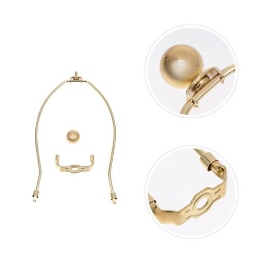 Support D'abat Jour Durable En Corne, 2 Pièces