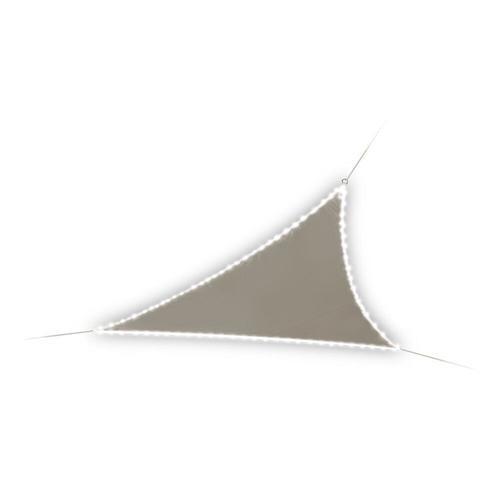 Toile Solaire Triangle 3x3x3 M?Tres Taupe