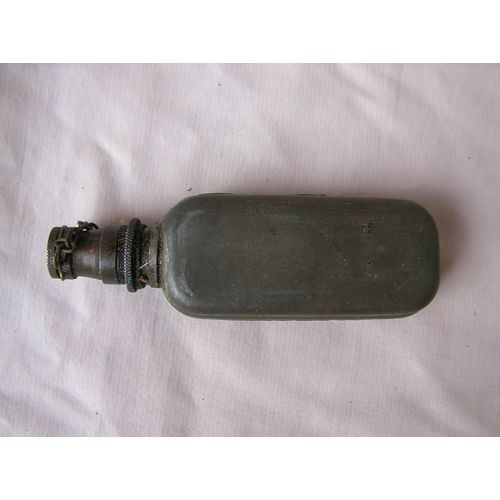 Ww1/2 France Burette/Huiler Francais Avec Chaïne Sans Marquage