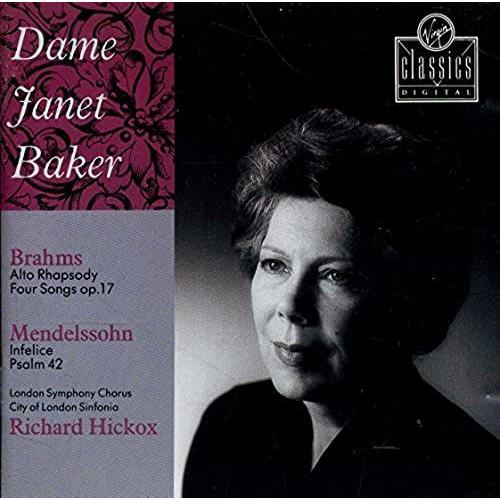 Janes Baker Sings Brahms/Mendelssohn