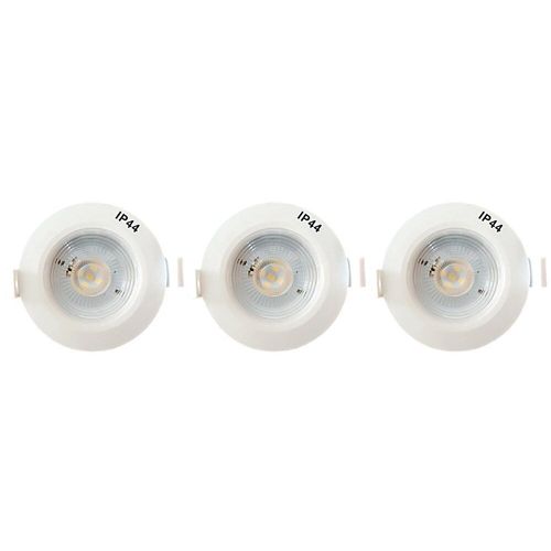 Spot 2 T?Tes Gu10 50w 2700k Carr? Orientable Noir Ip20