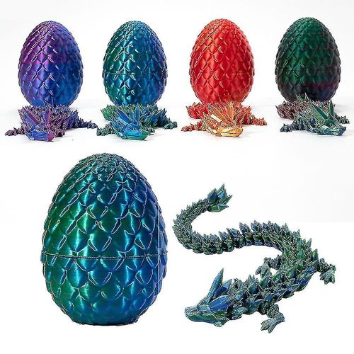 3d Printed Dragon Egg Toys Personalized Dolls Novelty Autism Adhd Fidget Toys For Kids Adults-Good