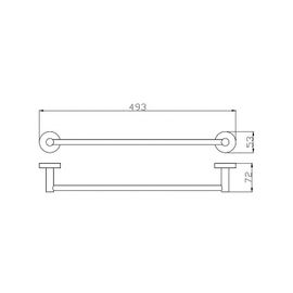Poubelle Rectangulaire ? Touch-bar 40l Inox - Cw2014
