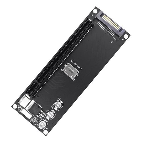 Carte mère Sff-8611 8612 Nvme M.2 SSD vers Pcie 4.0 X16 Carte d¿extension adaptateur Carte d¿extension Pcie X4 Carte de montage Exte