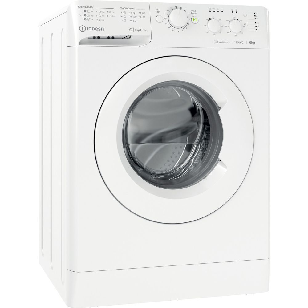 Indesit MTWC 91284 W EU Machine à laver Blanc - Chargement frontal