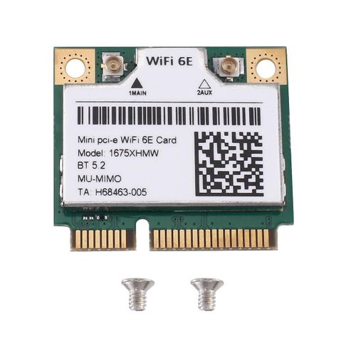 1675x 1675xhmw Ax210 Carte Wifi Wifi 6e 802.11ax 2.4g 5g 6g 5374mbps Bluetooth 5.2 Mini Pcie Wifi Ne