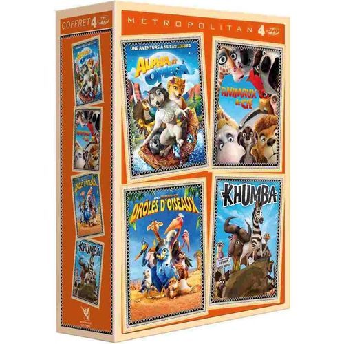 Khumba + Drôles D'oiseaux + Animaux & Cie + Alpha & Omega - Pack