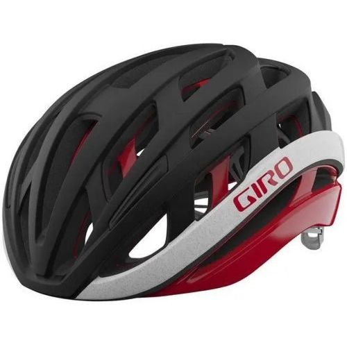 Casque Giro Helios Spherical - Noir / Rouge - Taille 51/55 Cm