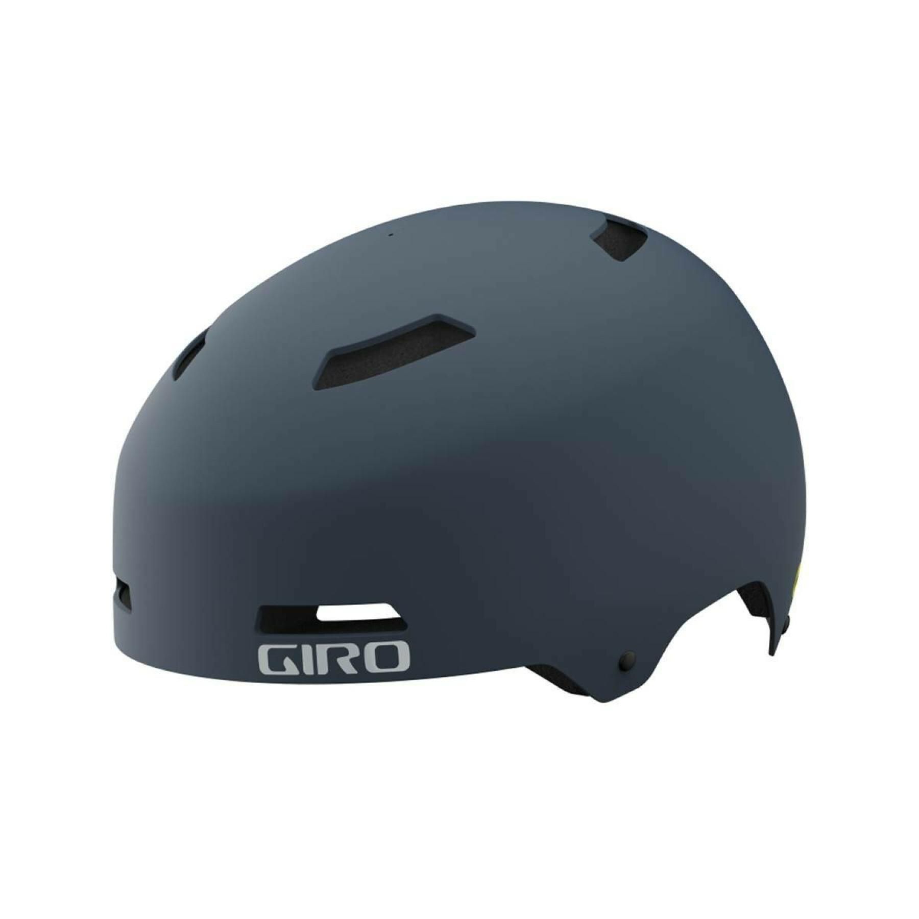 Casque Giro Quarter Fs - Gris / Blanc / Rouge - Taille 55/59 Cm