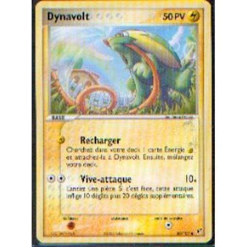 Dynavolt  Ex Deoxys 60 -107 Version Courante Vf