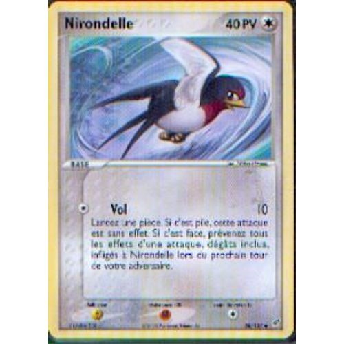 Nirondelle  Ex Deoxys 80 -107 Version Courante Vf