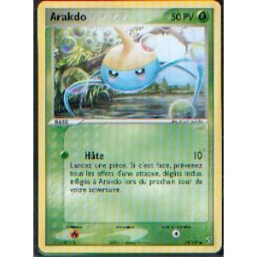 Arakdo   Ex Deoxys 78 -107 Version Courante Vf