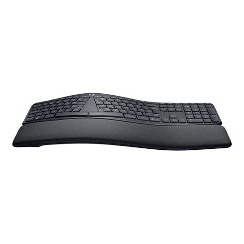 Logitech ERGO K860 - Clavier - sans fil - 2.4 GHz, Bluetooth 5.0 - QWERTY - Italien - graphite
