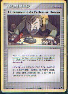 La Decouverte Du Professeur Kosmo Trainer  Ex Deoxys 90 -107 Version Courante Vf