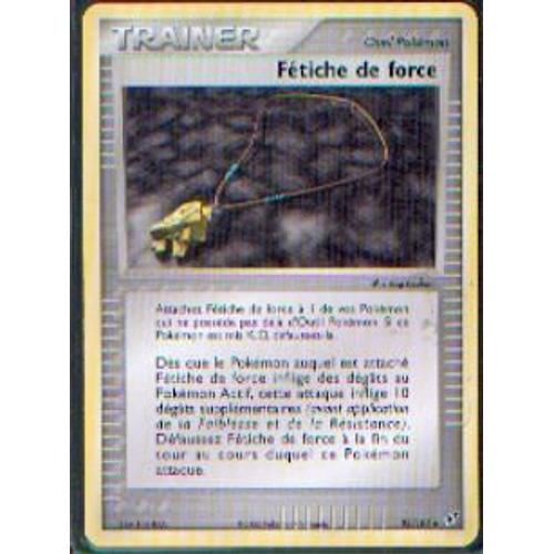 Fetiche De Force  Trainer  Ex Deoxys  92 -107 Version Courante Vf