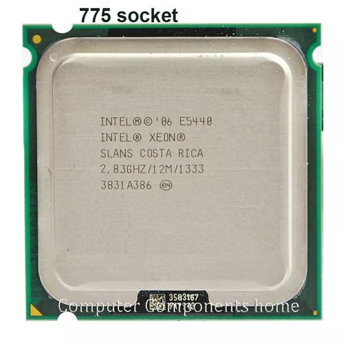 Processeur Intel Xeon E5440,composant électronique,proche du processeur LIncome 775,fonctionne sur carte gratuite LGA 775