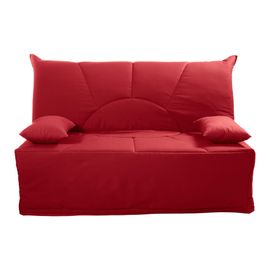 Housse De Bz En Coton Rouge 140 X 190 Cm