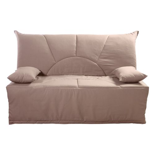 Housse De Bz En Coton Marron 140 X 190 Cm