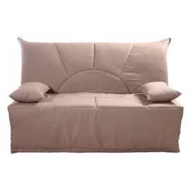 Housse De Bz En Coton Marron 140 X 190 Cm