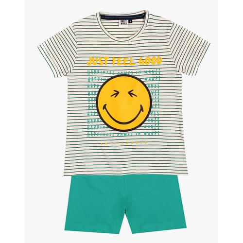 Pyjama T-Shirt & Short Vert