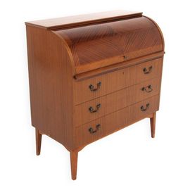 Secrtaire Scandinave En Acajou Sude 1960 Bois