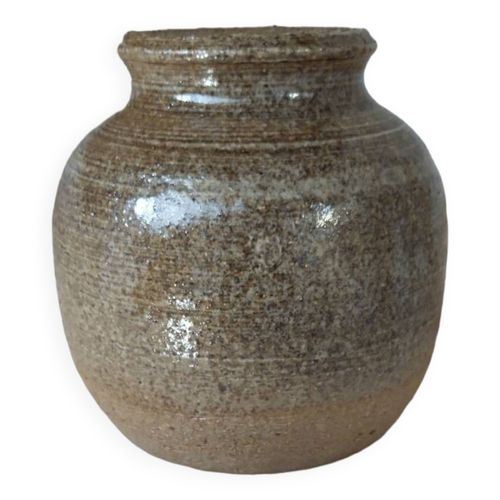 Pot gres Cep jean tessier Bertrand 73 marron