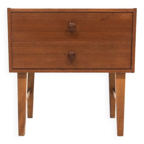 Commode Scandinave En Teck Sude 1960 Bois