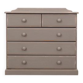 Commode En Pin Design Danois Annes 1960 Production  Danemark Gris