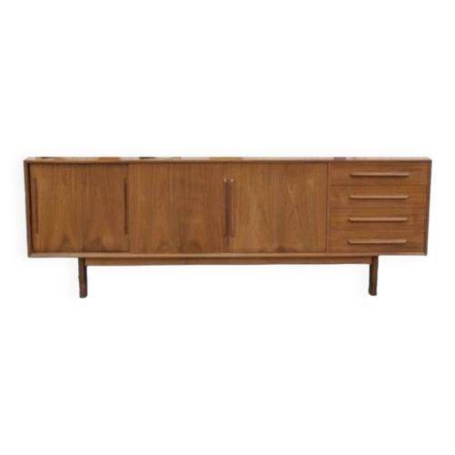 Enfilade Scandinave Vintage En Teck Bois