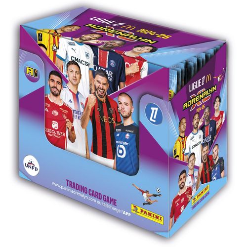 Stickers Tcg Adrenalyn Ligue 1 Mcdonalds 2024-2025 Boite De 50 Pochettes