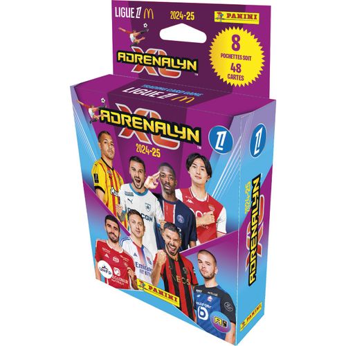 Stickers Tcg Adrenalyn Ligue 1 Mcdonalds 2024-2025 Blister 8 Pochettes