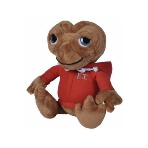 Peluche Extraterrestre E.T 27 Cm Avec Veste Rouge - Doudou Licence - Enfant - Nouveauté
