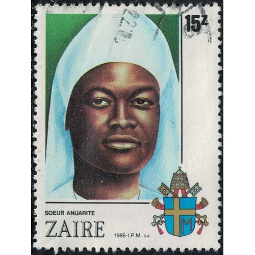 Zaïre 1986 Oblitéré Used Religion Soeur Clémentine Anuarite Y&t Cd 1236 Su