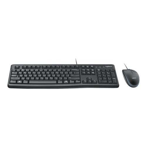Logitech Desktop MK120 - Ensemble clavier et souris - USB - International US