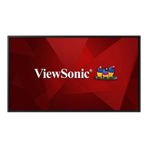 ViewSonic CDE4320 - Classe de diagonale 43" (42.51" visualisable) écran LCD rétro-éclairé par LED - signalisation numérique - 4K UHD (2160p) 3840 x 2160 - LED à éclairage direct - noir -...