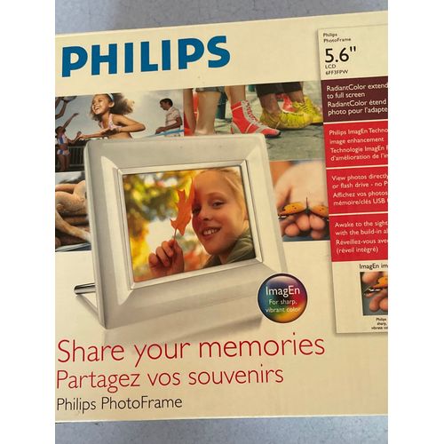 Cadre photo écran digital Philips Photoframe 5.6