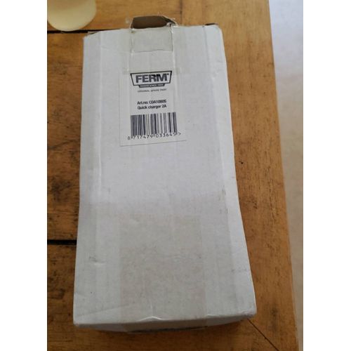 Chargeur de batterie Ferm