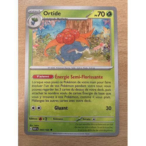 (2382) Ortide 44/165 Pokemon 