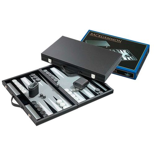 Philos Backgammon Gris Moyen 38x2