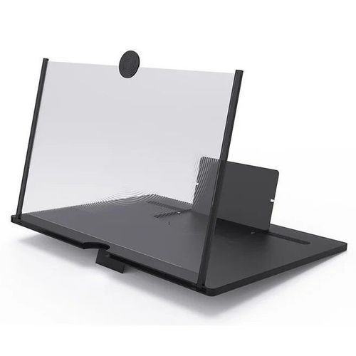Amplificateur D'écran 10 Pouces,Loupe Pliante Pour Téléphone Portable,Support Vidéo,Support D'agrandissement,Protection Des Yeux - Type 22 X 165 X 1 Black #D