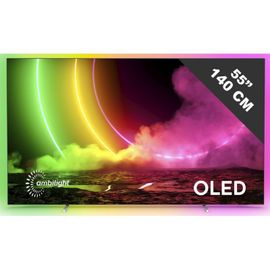PHILIPS TV OLED 55'' 139cm 4K Téléviseur Android UHD SMART TV
