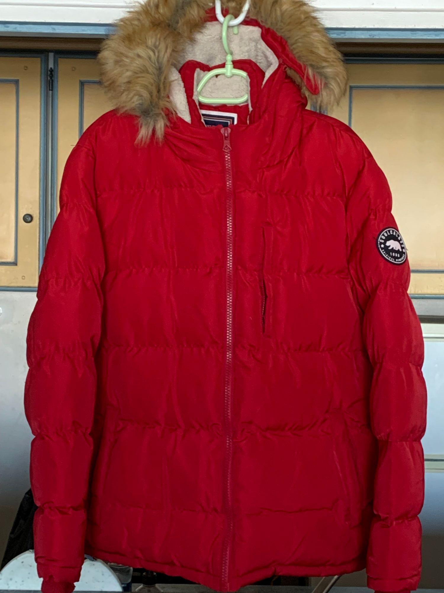 Anorak hotsell homme rouge