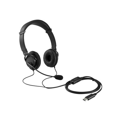 Kensington USB Hi-Fi Headphones - Écouteurs avec micro - sur-oreille - filaire - USB